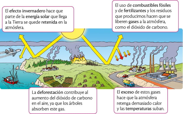 El efecto invernadero